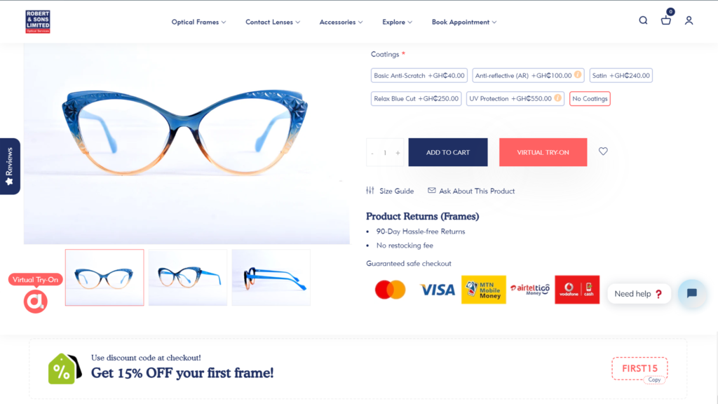 Robert and Sons Optical Maxme Digital Media Case Study